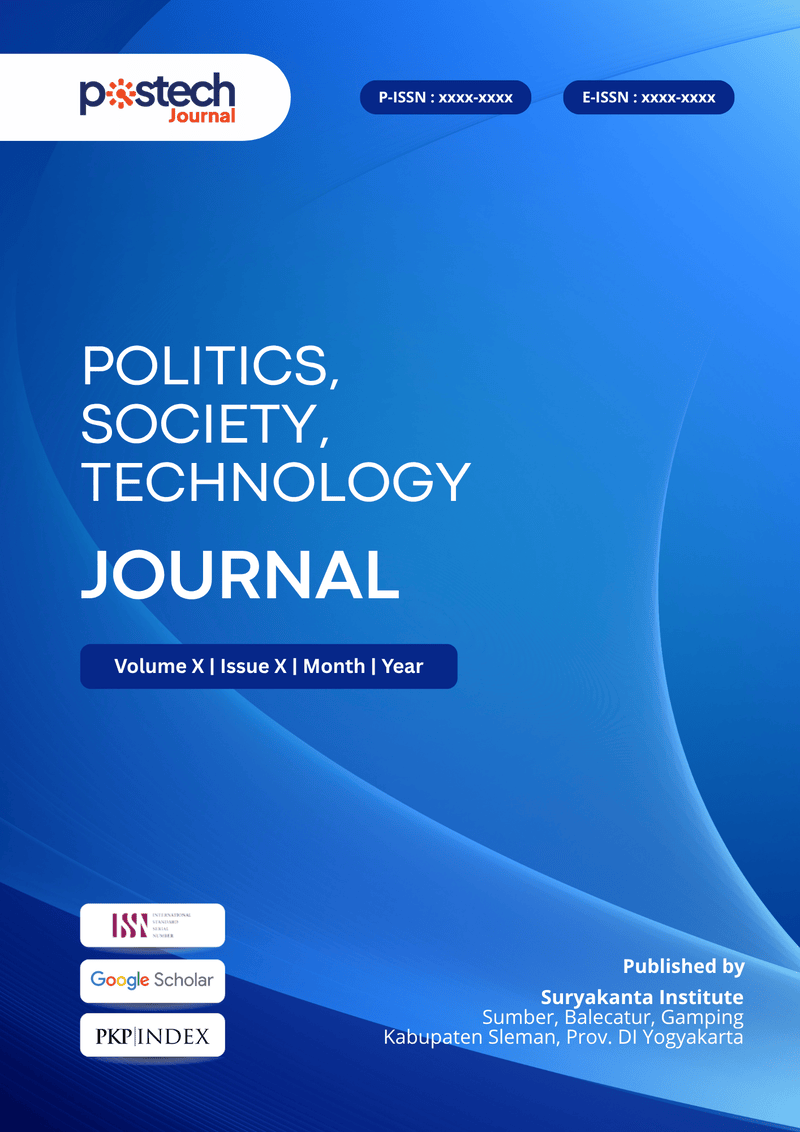 Cover Buku Postech : Politics, Society and Technology