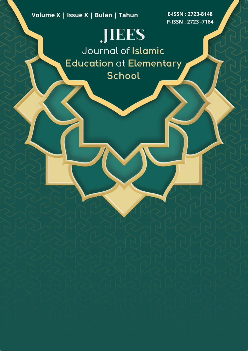 Cover Buku Journal of Islamic Education at Elementary School